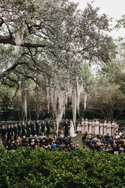 TBH wedding ceremony